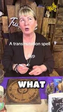 A transmutation spell#spells #fypdong #witchytips #manifesting #witch