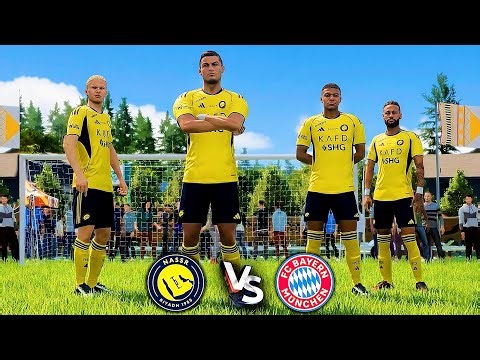 FIFA VOLTA 26 - RONALDO, NEYMAR, MBAPPE, KANE, HAALAND ALL STARS | AL NASSR VS BAYERN MUNICH
