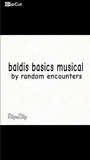 baldi basic musical anim #baldi #gaming #randomencounters #music #youtubeshorts #animation