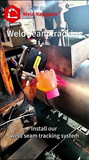 Weld Navigator® Enables Real-Time Seam Tracking for Gas Cylinder Welding Automation #seamtracking