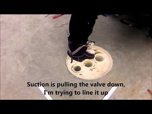 Replacing a hydrostatic valve