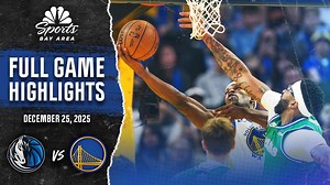 Warriors vs. Mavericks highlights: Top plays in Golden State's 126-116 win. Read here: shorturl.at/Vk5OX | NBC Sports Bay Area / California