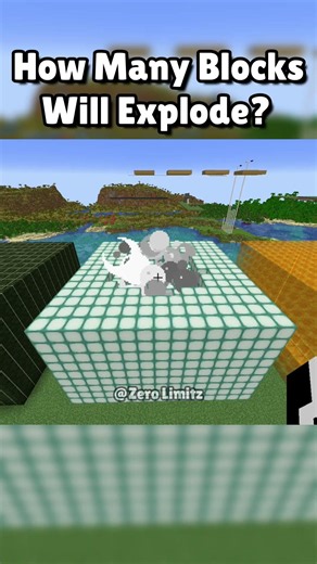 How Many Blocks Can TNT Explode? 🤯