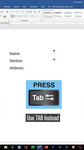 😳 Stop Using Underscores in MS Word! Here's the Professional Way
