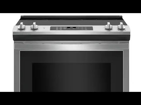 GE electric stove control panel replacement/installation