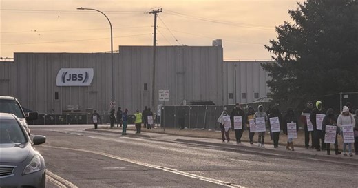 As JBS strike nears a week and a half, the union and company don't appear to be any closer to a new deal