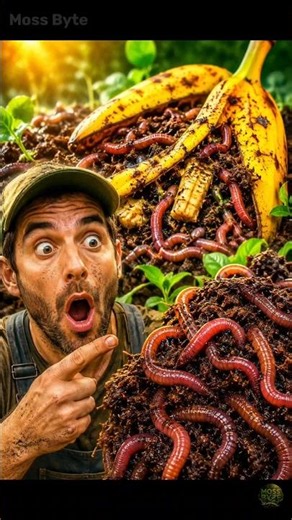 From Banana to Soil | Timelapse #shorts