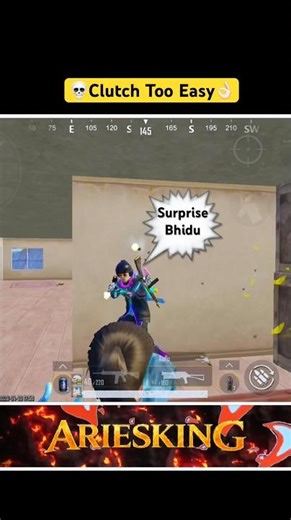 💀Clutch Too Easy👌🏻 #bgmi #pubgmobile #shorts