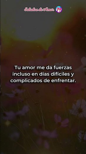 💌 MI AMOR mira este MENSAJE DE AMOR bonito lo hice para ti TE QUIERO