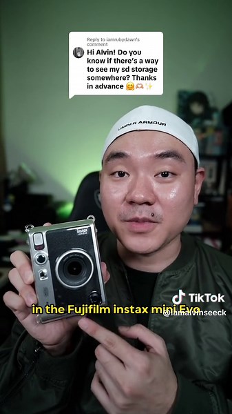 How to Check Instax Mini Evo Micro SD Storage