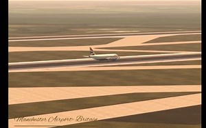 【混剪】《Flight Simulator Advanced》A320由EGCC起飞