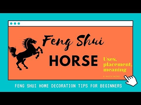 Feng Shui Horse Placement - Significance Of Feng Shui Horse - Where Should Feng Shui Horse Be Placed