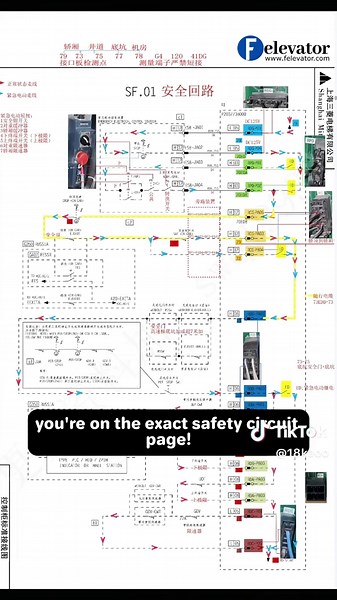 Mitsubishi Elevator Drawing Explained for Technicians