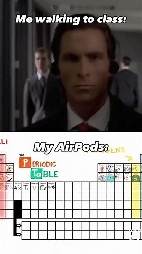 Periodic Table Song ❤️ #fyp #shorts #science #funny #humor #asapscience #periodictable #old #capcut