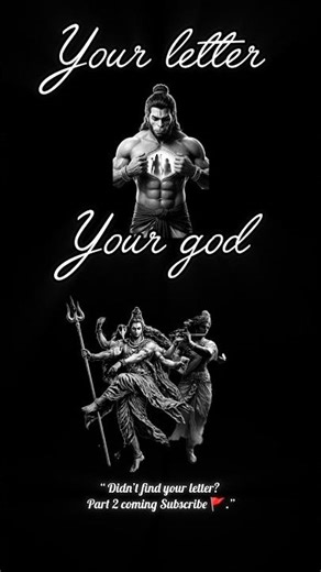 Your First Letter = Your God 🔱 (Hindu Version) | Part 1 | Sanatan Dharm Edit