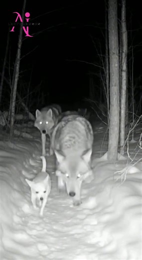 Trail cam captures chihuahua leading pack of wolves | Lahti Laughs