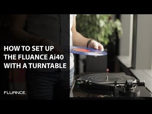 How to Connect and Set Up Your Fluance Ai40 Powered Bookshelf Speakers with a Turntable