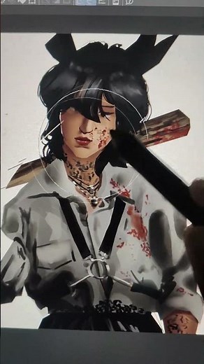 how people think digital art is made 😫😫😫