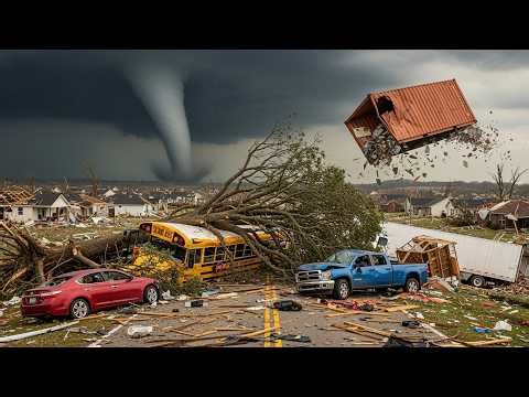 Massive Chaos in Tennessee Today! Brutal Storm Tornado Slams Many Homes, Cars in Virginia
