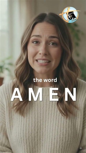 🙏 One Word. One Powerful Declaration. "AMEN."