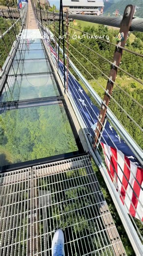 The longest pedestrian bridge in North America but the views were so breathtaking ,Gatlinburg, Tennessee ,USA | Best Destinations To Travel