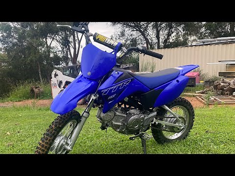 2022 TTR110 review and riding POV