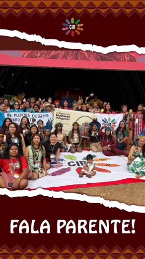 Conselho Indígena de Roraima on Instagram: "Fala Parente! Josimara Baré, Coordenador do Fundo Indígena RUTÎ do Conselho Indígena de Roraima comenta sobre sua participação na mesa "Financiamento Direto e Captação de recursos para Territórios Indígenas". Acompanhe! #alutacontinua #lutarsempre"