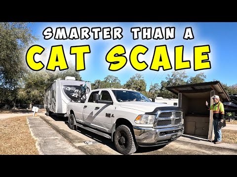 Your RV Weight is WRONG - CAT Scale vs Real Weight | Homebound RV Park Review