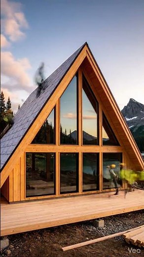 Building Cabin Model A Frame