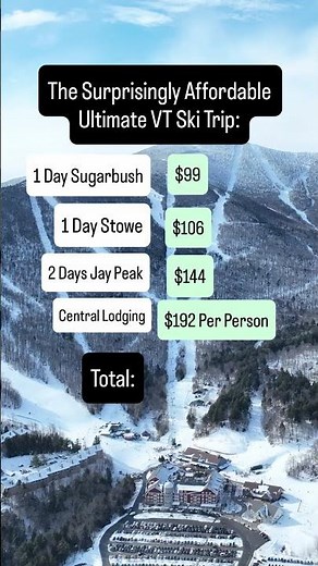 The Ultimate Vermont Ski Trip | Surprisingly Affordable | Epic Ikon