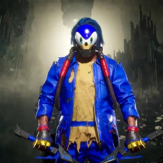 Full video above ⬆️⬆️ Sonic Kabal - Skin Mod Showcase - Mortal Kombat 11