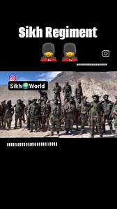 Oldest Regiment of Indian Army🎖 | Sikh world