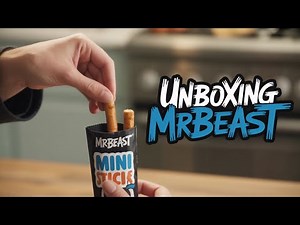 Jack Link’s x MrBeast Turkey Mini Sticks Unboxing