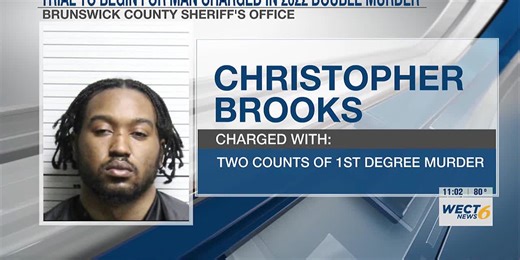 Trial to begin for man charged in 2022 double murder case at Brunswick County cemetery
