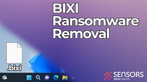 Virus rançongiciel BIXI [.Fichiers bixi] Supprimer   Décrypter [Guider]