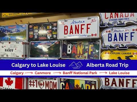 Calgary to Lake Louise | Alberta Road Trip through Banff National Park