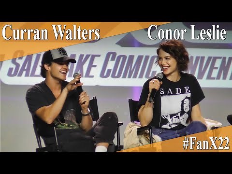 Titans - Conor Leslie and Curran Walters - Full Panel/Q&A - Salt Lake FanX 2022