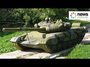 Russia deploys ‘decoy army’ of inflatable tanks, missiles & fighter jets to ‘trick the West