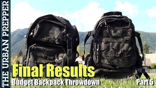 Budget backpack throwdown final results part 5 review