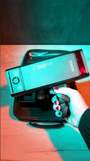 AD200Pro vs new AD200Pro II - what are the differences? #shorts #godox #ad200ProII #AD200Pro #flash