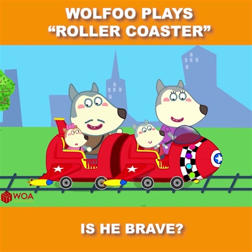 Do you think Wolfoo is Brave? #woavideo #woafunny #wolfoo #animation #funny #fun #friends