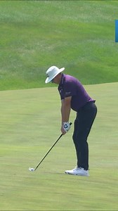 Joel Dahmen holes out from 112 yards for eagle. 📺 Golf Channel | PGA TOUR