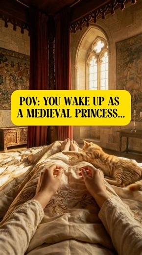 POV: You Wake Up as a Medieval Princess… #glamai