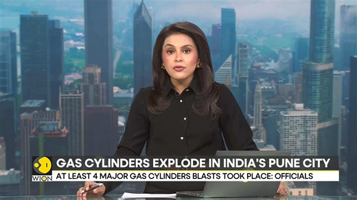 India: Gas cylinders explode leading to massive fire in Pune