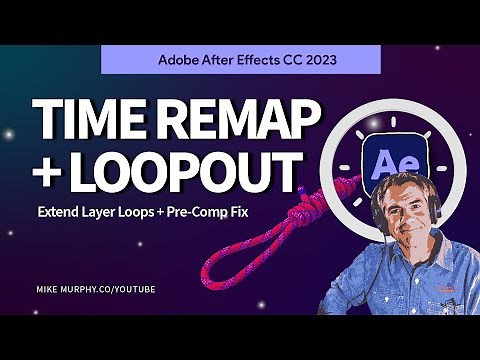 After Effects: Time Remapping + LoopOut Expression