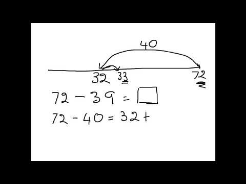 Subtract, Using Rounding and Compensating.