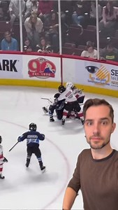 A full out brawl happened during the intermission of an AHL game 😬 - Kevin | JACK 96.9 Calgary