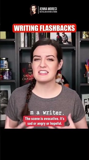 How to write flashbacks #writingtips #jennamoreci #cyborgqueen #cyborgarmy #writingcommunity #writer