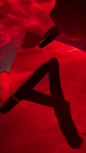 Stranger Things ABC wall😝 #DIY #Stranger Things #Wall art #Cool ideas