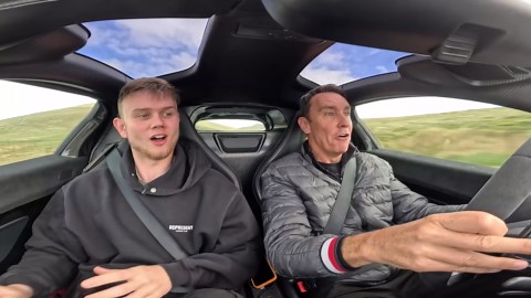 Driving the McLaren P1 on Open Roads